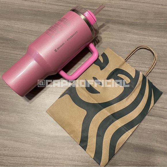 Stanley Other - 🎀LAST ONE! STANLEY X STARBUCKS 2024 - WINTER PINK 40 OZ LIMITED EDITION🎀